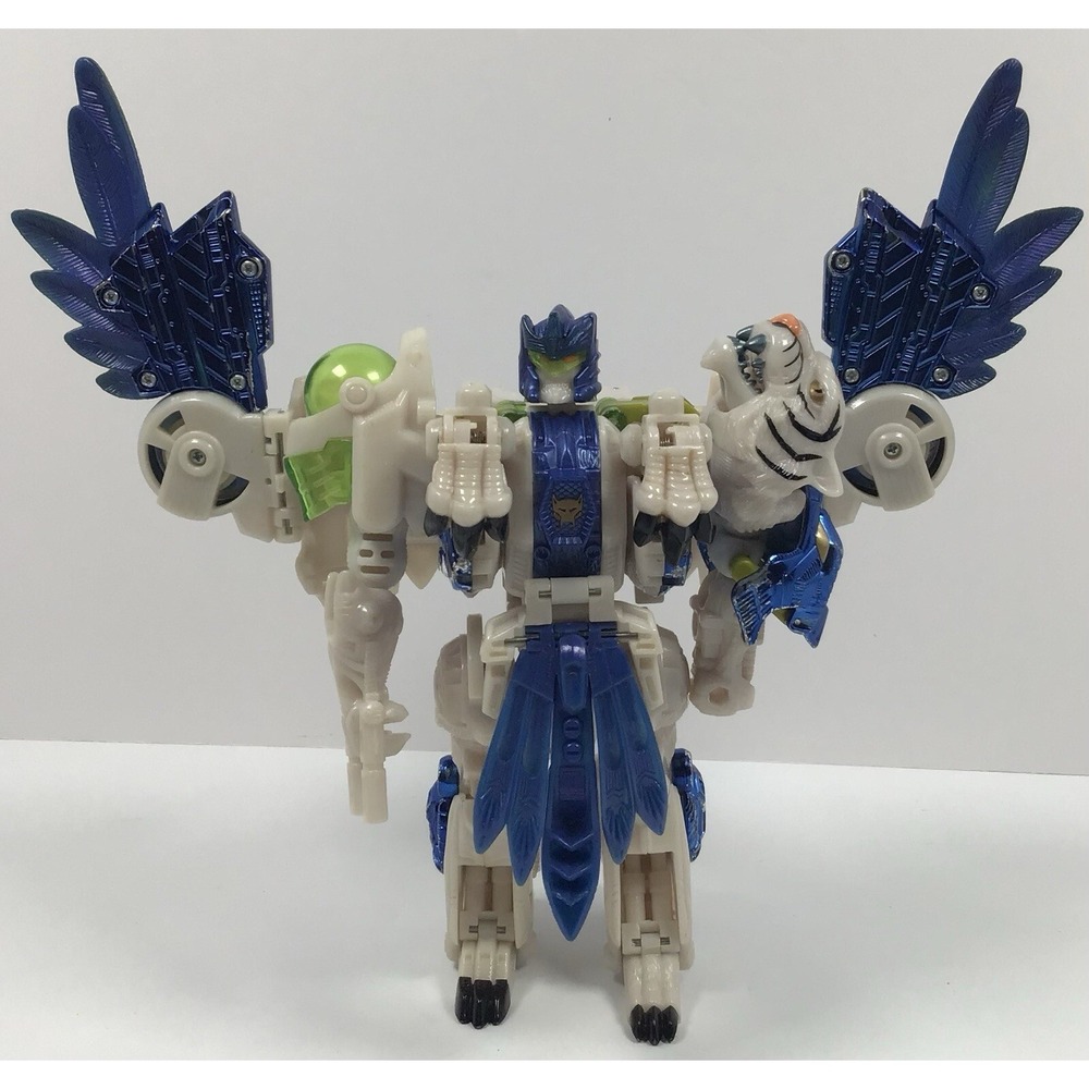 1999 TRANSFORMERS BEAST WARS TIGERHAWK TRANSMETALS 2 - Not Complete